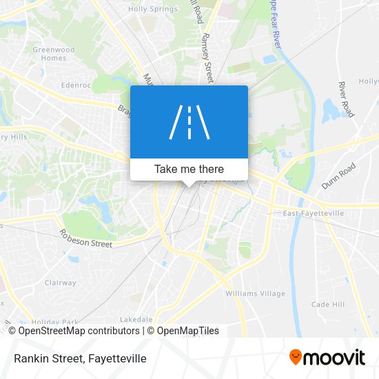 Rankin Street map