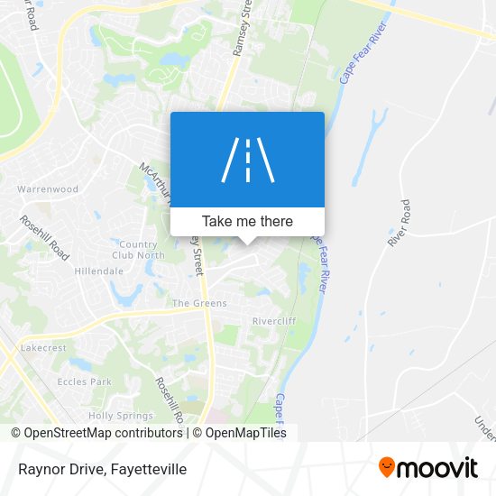 Mapa de Raynor Drive