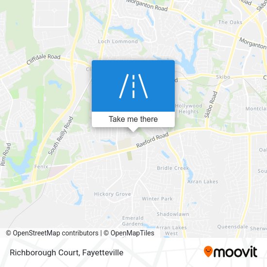 Richborough Court map
