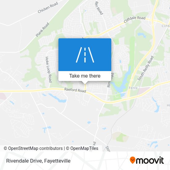 Mapa de Rivendale Drive
