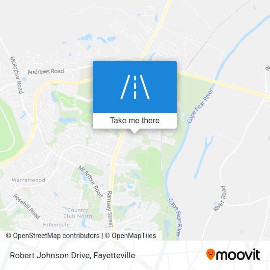 Robert Johnson Drive map