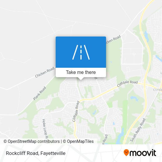 Mapa de Rockcliff Road