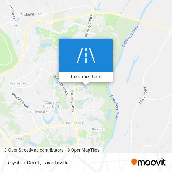 Mapa de Royston Court