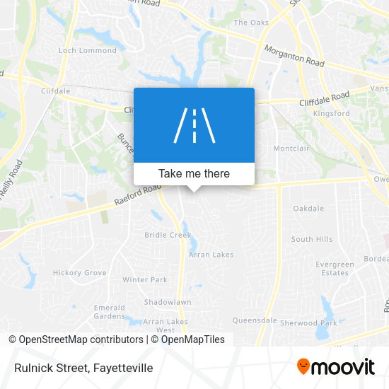 Mapa de Rulnick Street