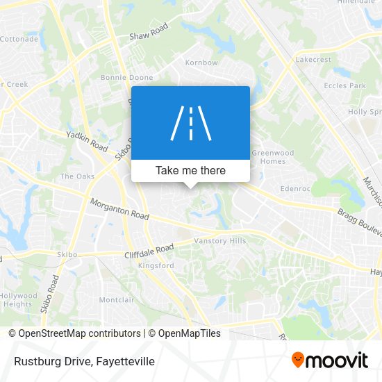 Rustburg Drive map