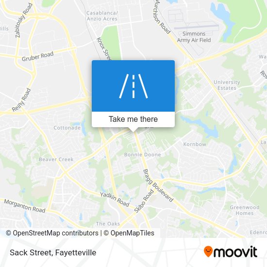 Mapa de Sack Street