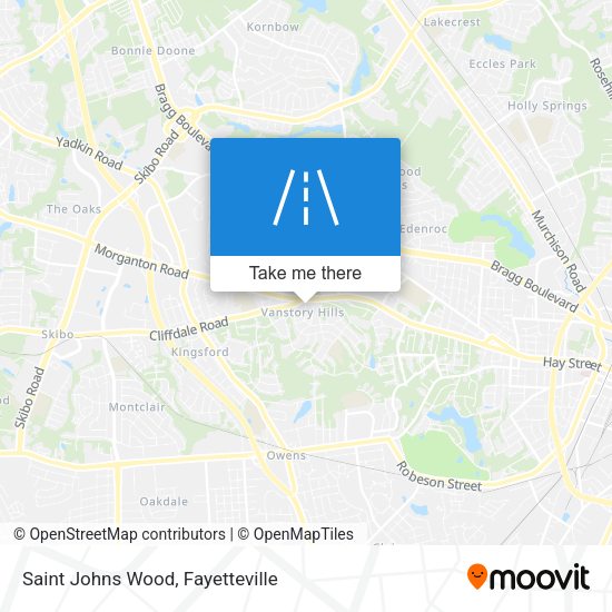 Saint Johns Wood map