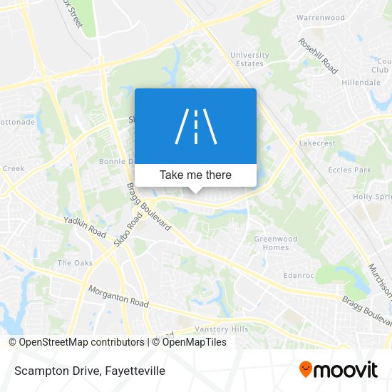 Mapa de Scampton Drive
