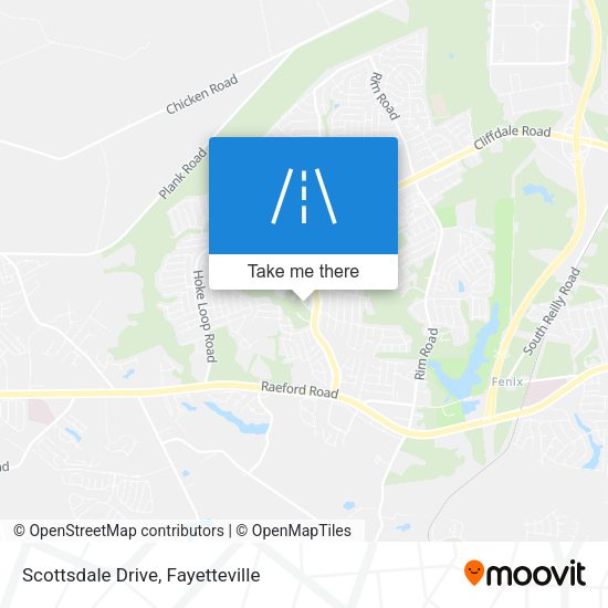 Mapa de Scottsdale Drive