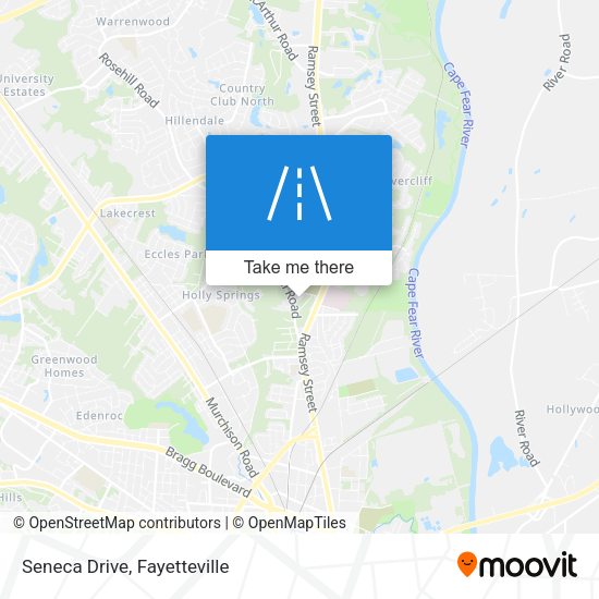 Mapa de Seneca Drive