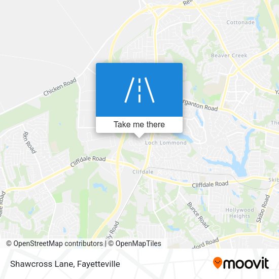 Mapa de Shawcross Lane