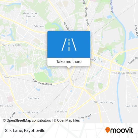 Mapa de Silk Lane