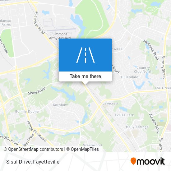 Mapa de Sisal Drive