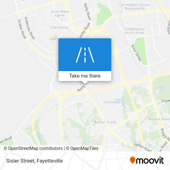 Sisler Street map