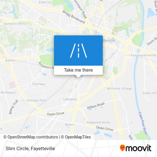 Mapa de Slim Circle