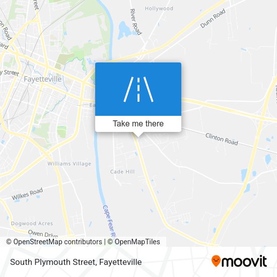 Mapa de South Plymouth Street