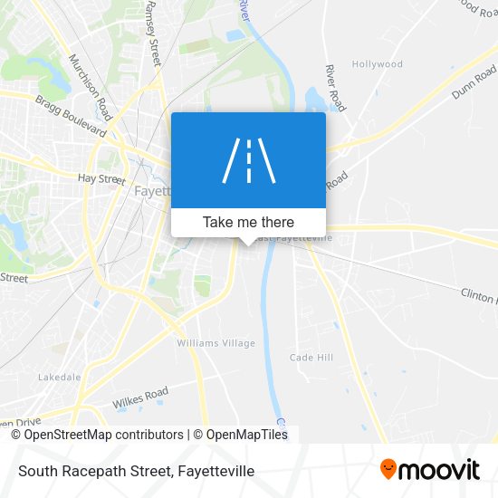 Mapa de South Racepath Street