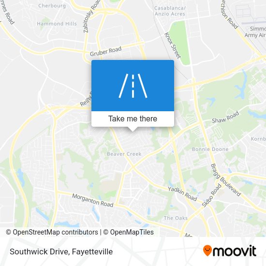 Southwick Drive map