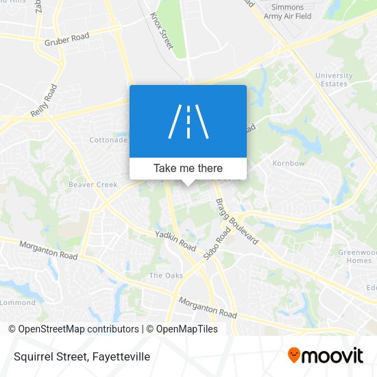 Mapa de Squirrel Street