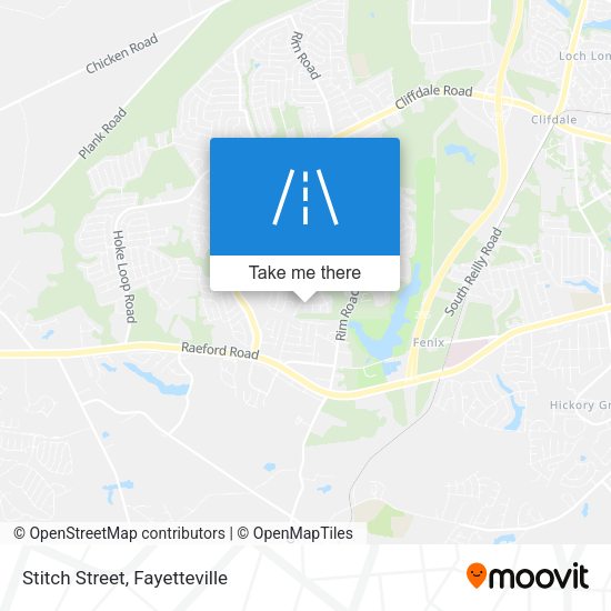 Stitch Street map