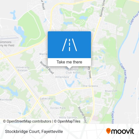 Stockbridge Court map
