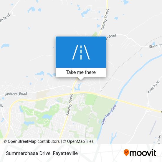 Summerchase Drive map