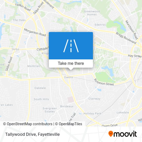 Tallywood Drive map