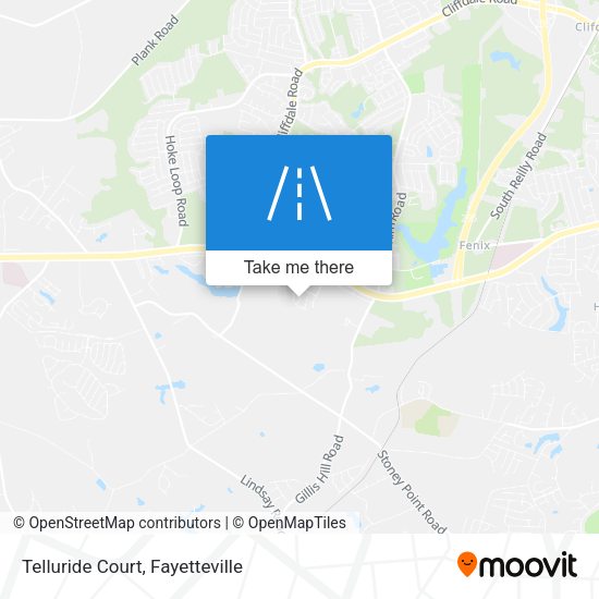 Telluride Court map