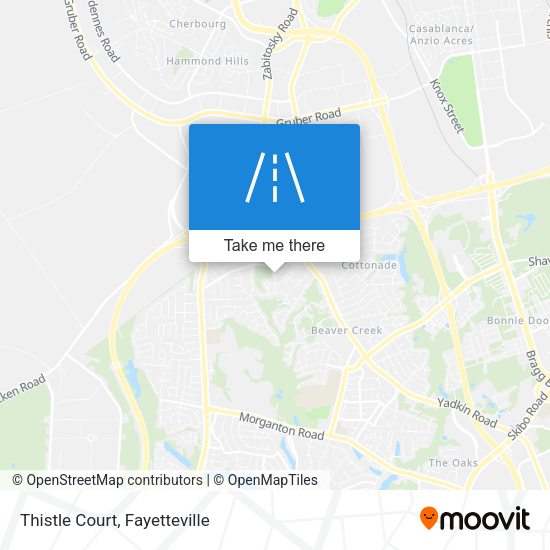 Thistle Court map