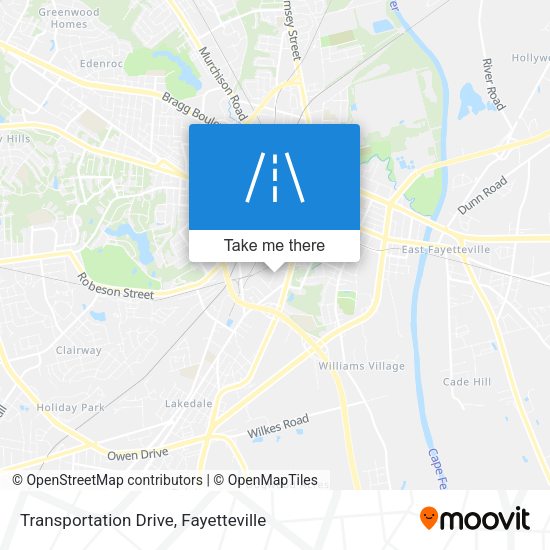 Transportation Drive map