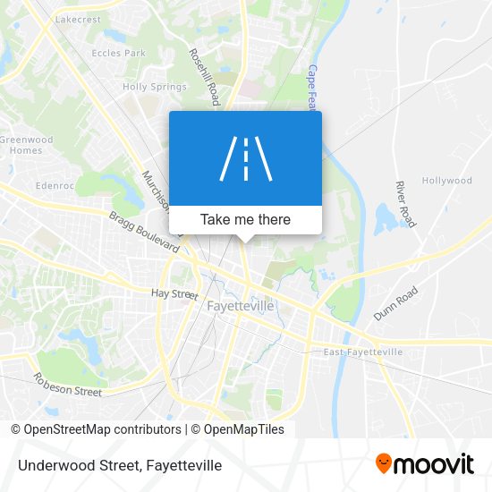 Underwood Street map