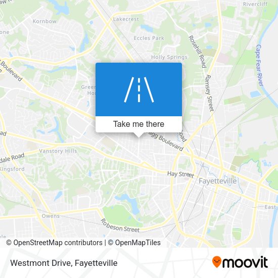 Westmont Drive map