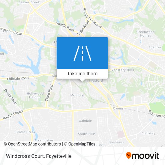 Windcross Court map