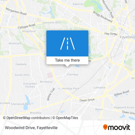 Woodwind Drive map