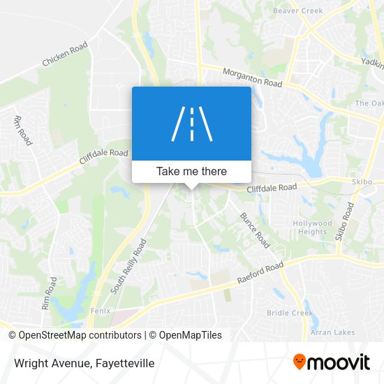 Mapa de Wright Avenue