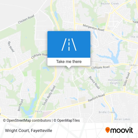 Mapa de Wright Court