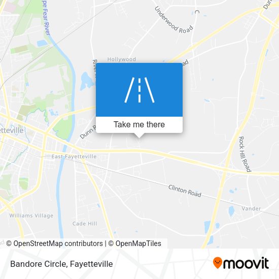 Mapa de Bandore Circle