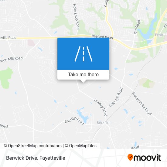 Mapa de Berwick Drive