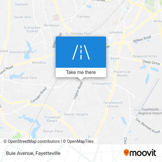 Mapa de Buie Avenue