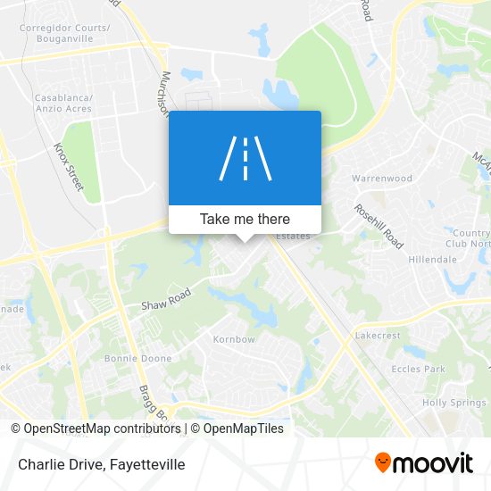 Mapa de Charlie Drive