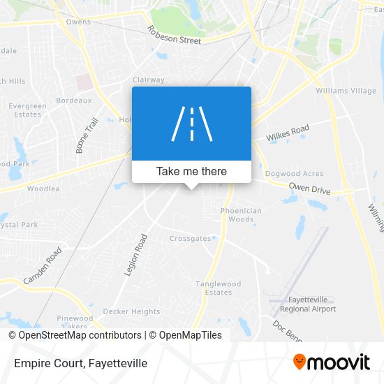 Mapa de Empire Court