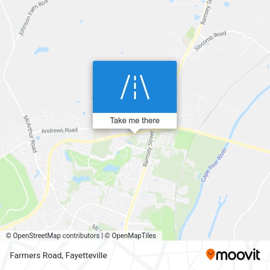 Mapa de Farmers Road