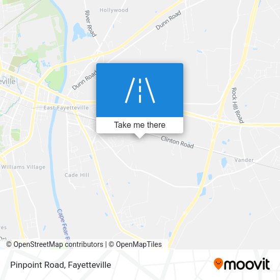 Pinpoint Road map
