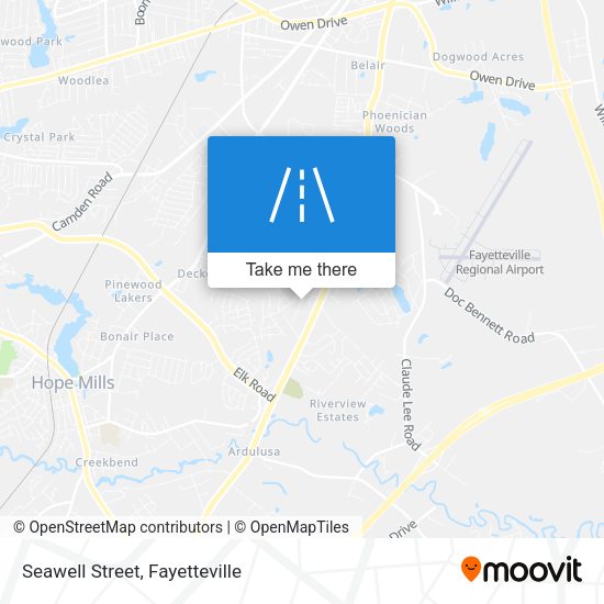 Seawell Street map