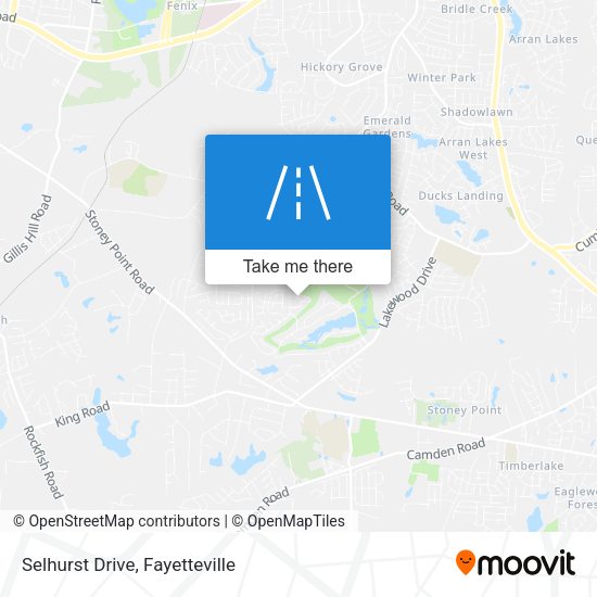 Mapa de Selhurst Drive