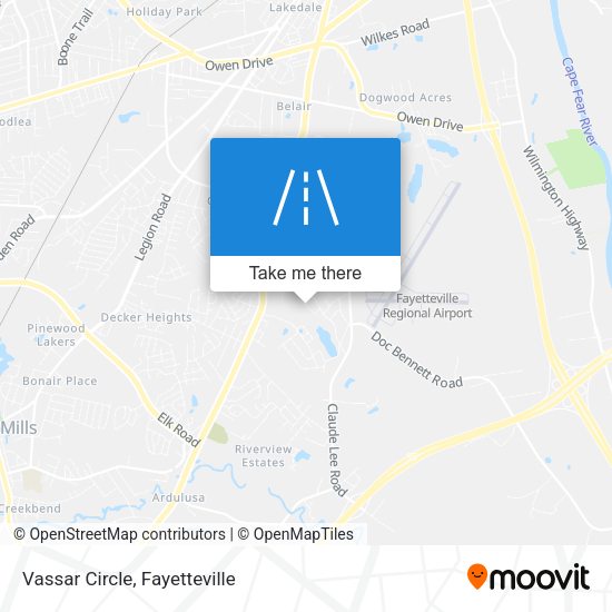 Mapa de Vassar Circle