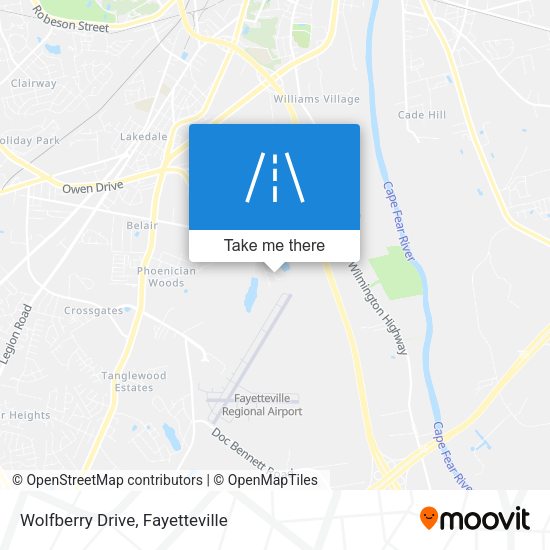Mapa de Wolfberry Drive