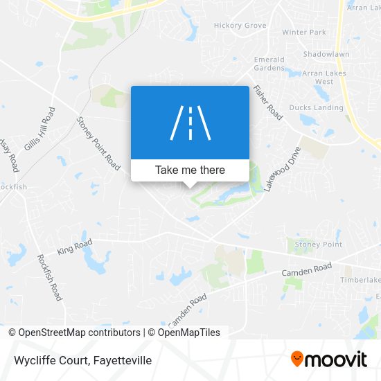 Mapa de Wycliffe Court