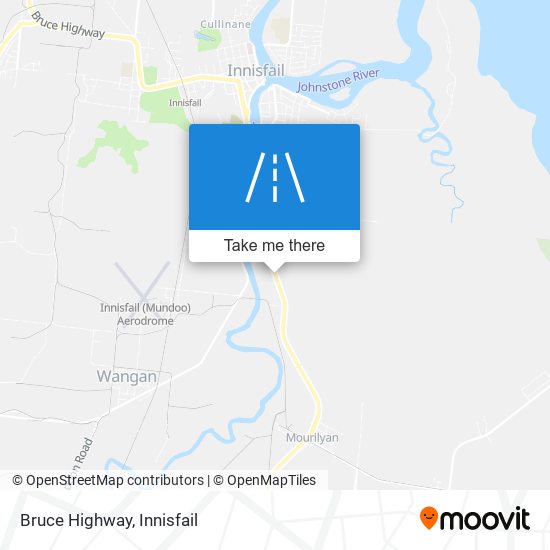 Bruce Highway map