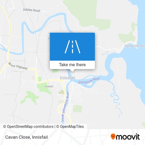 Cavan Close map